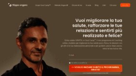 What Filippo-ongaro.it website looked like in 2020 (3 years ago)