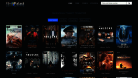What Filmpalast.io website looked like in 2020 (3 years ago)