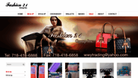 What Fashion21group.com website looked like in 2020 (3 years ago)