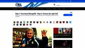 What Futbolargentino.com website looked like in 2020 (3 years ago)