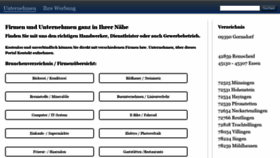 What Firmen-unternehmen.de website looked like in 2020 (3 years ago)