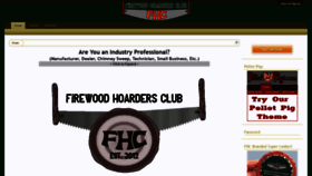 What Firewoodhoardersclub.com website looked like in 2020 (3 years ago)