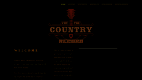What Forthecountryrecord.com website looked like in 2020 (3 years ago)