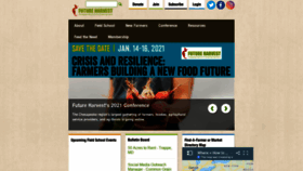 What Futureharvestcasa.org website looked like in 2020 (3 years ago)