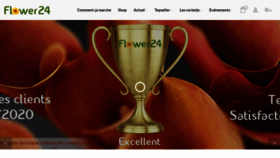 What Flower24.ch website looked like in 2020 (3 years ago)