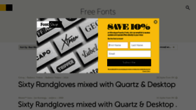 What Freepremiumfonts.com website looked like in 2020 (3 years ago)