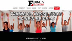 What Fitnesselevations.com website looked like in 2020 (3 years ago)