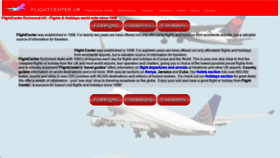 What Flightsforyou.com website looked like in 2020 (3 years ago)