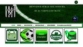 What Fc-vernylouvigny.fr website looked like in 2020 (3 years ago)