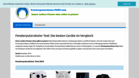What Fensterputzroboter-test.com website looked like in 2020 (3 years ago)