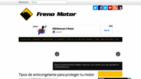 What Frenomotor.com website looked like in 2020 (3 years ago)