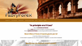 What Fabryforex.com website looked like in 2020 (3 years ago)