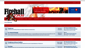 What Firehall.com website looked like in 2020 (3 years ago)