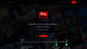 What Flixlatinogo.com website looked like in 2020 (3 years ago)