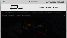 What Ficaraudio.com website looked like in 2020 (3 years ago)