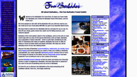 What Funbarbados.com website looked like in 2020 (3 years ago)