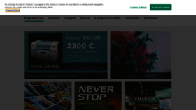 What Fujifilm.fr website looked like in 2020 (3 years ago)