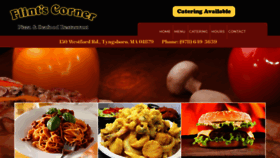 What Flintscornerpizza.com website looked like in 2020 (3 years ago)