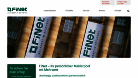 What Finet.de website looked like in 2020 (3 years ago)
