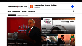 What Fernanda-familiar.com website looked like in 2020 (3 years ago)