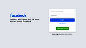 What Facebokk.com website looked like in 2020 (5 years ago)