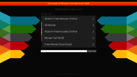 What Filmywapmovies.com website looked like in 2020 (3 years ago)
