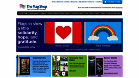 What Flagshop.com website looked like in 2020 (3 years ago)