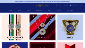What Fiorinajewellery.com.au website looked like in 2020 (3 years ago)