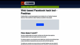 What Feebhax.com website looked like in 2020 (3 years ago)