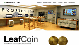 What Frostedleaf.com website looked like in 2020 (3 years ago)