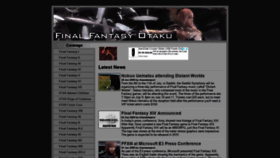 What Ffotaku.com website looked like in 2020 (3 years ago)