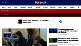 What Fox2now.com website looked like in 2020 (3 years ago)
