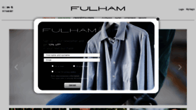 What Fulham.es website looked like in 2020 (3 years ago)