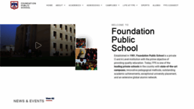 What Fps.edu.pk website looked like in 2020 (3 years ago)