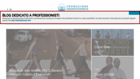 What Formazioneodontoiatrica.it website looked like in 2020 (3 years ago)
