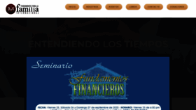 What Fundamentosparalafamilia.org website looked like in 2020 (3 years ago)