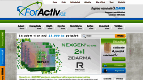 What Foractiv.cz website looked like in 2020 (3 years ago)