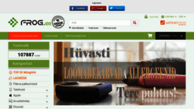 What Frog.ee website looked like in 2020 (5 years ago)