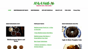 What Fitasafiddlelife.com website looked like in 2020 (3 years ago)