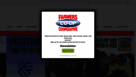 What Farmercoop.com website looked like in 2020 (3 years ago)