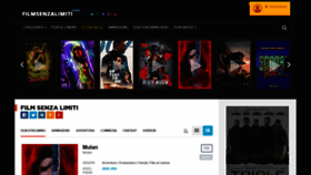 What Filmsenzalimiti.uno website looked like in 2020 (3 years ago)