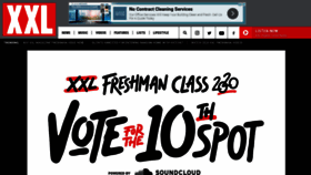 What Freshmanxxlmag.com website looked like in 2020 (3 years ago)