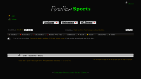 What Firstrows.co website looked like in 2020 (3 years ago)