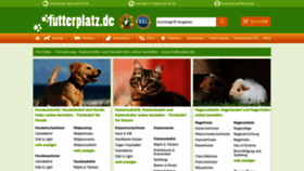 What Futterplatz.de website looked like in 2020 (3 years ago)