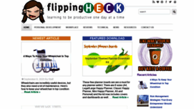 What Flippingheck.com website looked like in 2020 (3 years ago)