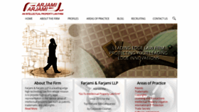 What Farjami.com website looked like in 2020 (3 years ago)