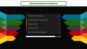 What Freerobux.eu website looked like in 2020 (3 years ago)