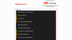 What Fullgamesarea.com website looked like in 2020 (3 years ago)