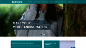 What Fairware.ca website looked like in 2020 (3 years ago)