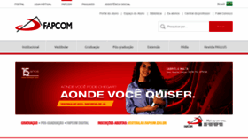 What Fapcom.com.br website looked like in 2020 (3 years ago)